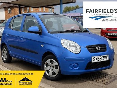 Used Kia Picanto 64 HP (47 kW) 2010 Blue Hatchback