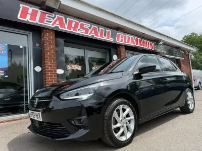 Used Vauxhall Corsa SRi 100 HP (73 kW) 2020 Black Hatchback