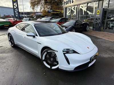 White Used 2020 Porsche Taycan Sedan | £39,800 (Expensive)