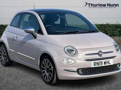 Used Fiat 500 Star 86 HP (63 kW) 2019 Pink Hatchback