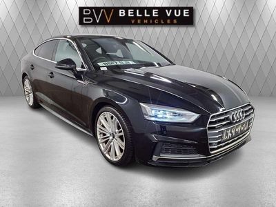 Black Used 2017 Audi A5 S-Line Hatchback | £16,495 (Fair price)