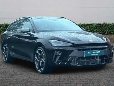 Used Cupra Leon 150 HP (110 kW) 2025 Midnight black Estate