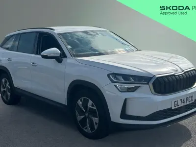 Used Skoda Kodiaq SE 150 HP (110 kW) 2024 White SUV