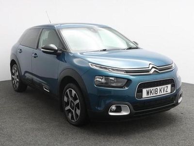 Used Citroën C4 Cactus Flair 110 HP (80 kW) 2018 Blue Hatchback