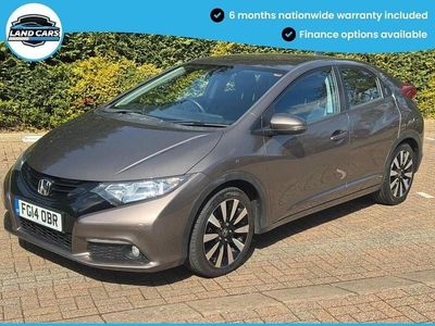 Used Honda Civic SE Plus 2014 Brown Hatchback