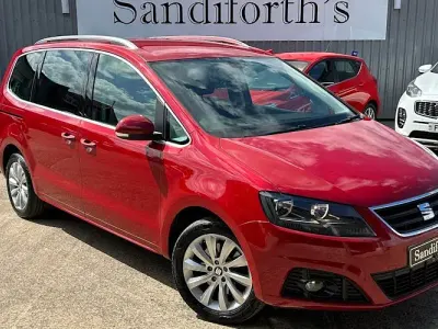 Used Seat Alhambra SE 150 HP (110 kW) 2017 Red MPV