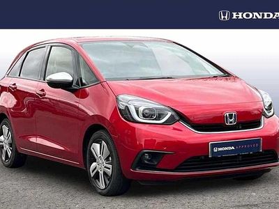 Used Honda Jazz Hybrid 109 HP (80 kW) 2021 Red Hatchback