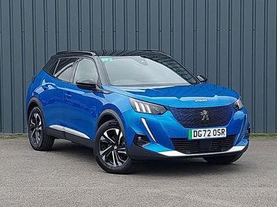 Used Peugeot e-2008 GTi 100 kW (136 HP) 2023 Blue SUV