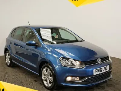 Used VW Polo Match 2016 Blue Hatchback