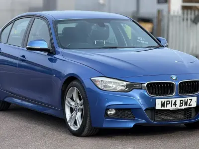 Used BMW 330 M Sport 2014 Blue Sedan