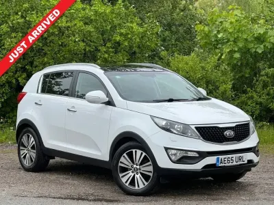 Used Kia Sportage 116 HP (85 kW) 2015 White SUV