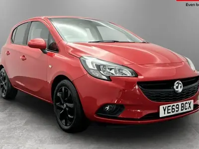 Used Vauxhall Corsa 75 HP (55 kW) 2019 Red Hatchback