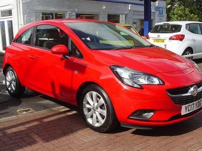 Used Vauxhall Corsa 75 HP (55 kW) 2017 Red Hatchback