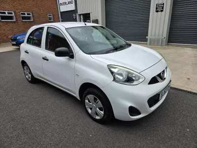 Used Nissan Micra Visia 2013 White Hatchback