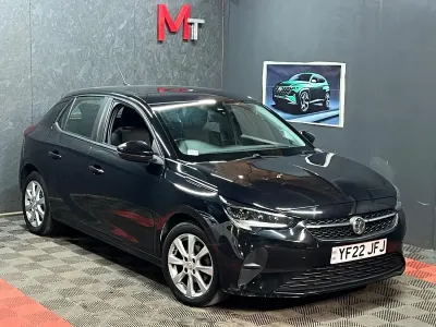 Used Vauxhall Corsa Edition 75 HP (55 kW) 2022 Black Hatchback