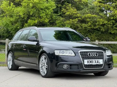 Usado Audi A6 S-Line 170 HP (125 kW) 2011 Preto Carrinha
