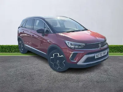 Used Vauxhall Crossland Ultimate 130 HP (95 kW) 2021 Red SUV