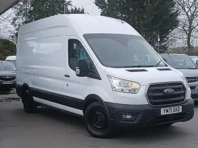 Used Ford Transit Trend 130 HP (95 kW) 2022 White Van