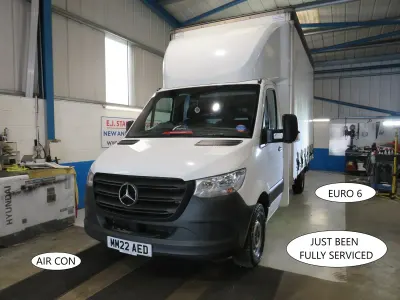 Used Mercedes Sprinter Progressive 168 HP (123 kW) 2022 White Van