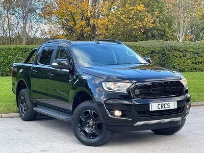 Black Used 2018 Ford Ranger Pickup | £18,450 (Fair price)
