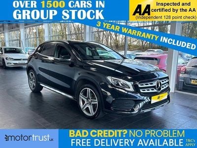 Used Mercedes GLA180 AMG line 122 HP (89 kW) 2019 Black SUV