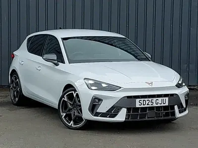 Used Cupra Leon 150 HP (110 kW) 2025 White Hatchback