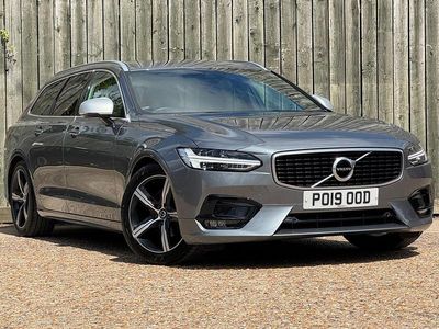 Grey Used 2019 Volvo V90 R-Design Estate | £17,950 (Fair price)