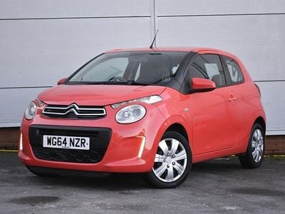 Used Citroën C1 Feel 68 HP (50 kW) 2014 Orange Hatchback