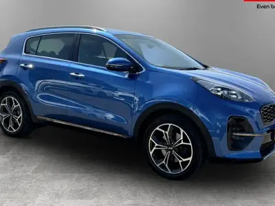 Used Kia Sportage GT-Line 177 HP (130 kW) 2020 Blue SUV