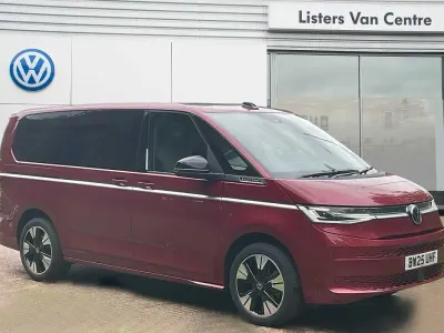 Used VW Multivan Style 150 HP (110 kW) 2025 Red MPV