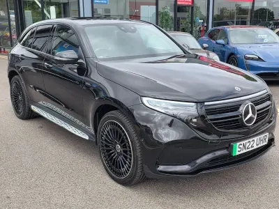 Used Mercedes EQC400 AMG Line Premium Plus 300 kW (408 HP) 2022 Black SUV