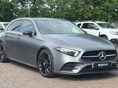 Used Mercedes A220 Exclusive 187 HP (137 kW) 2021 Grey Hatchback