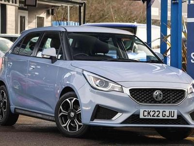 Used MG MG3 Exclusive 106 HP (77 kW) 2022 Silver Hatchback