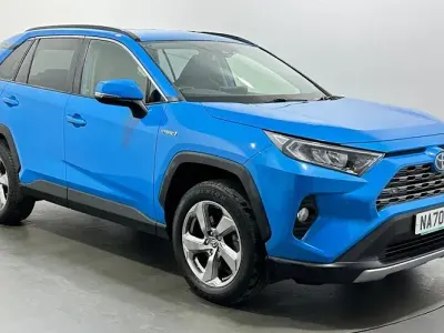 Used Toyota RAV4 Hybrid Design 218 HP (160 kW) 2020 Blue SUV