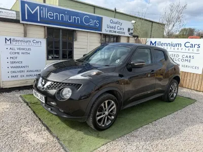 Used Nissan Juke Acenta 110 HP (80 kW) 2014 Black SUV