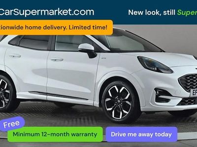 Used Ford Puma ST-Line X 125 HP (91 kW) 2022 White Hatchback