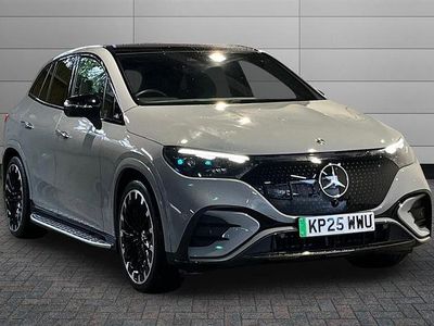 Alpine grey Used 2025 Mercedes EQE500 AMG line Estate | £56,495