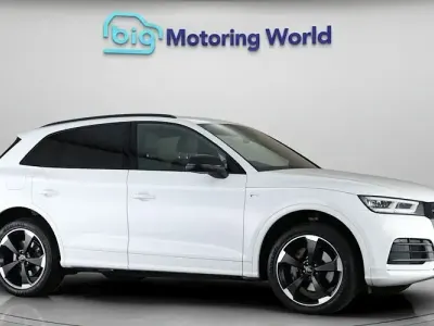 Used Audi Q5 Black Edition 190 HP (139 kW) 2020 White SUV