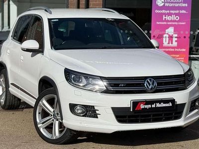 Used VW Tiguan R-line 177 HP (130 kW) 2013 White SUV