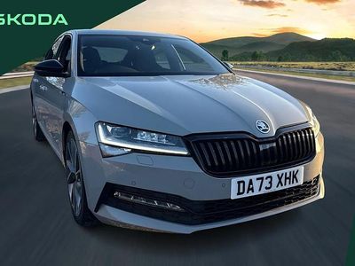 Used Skoda Superb SportlinePlus 148 HP (108 kW) 2024 Grey Hatchback