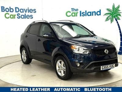 Blue Used 2015 Ssangyong (KGM) Korando SUV | £5,900 (Good price)