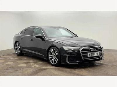 Used Audi A6 S-Line 200 HP (147 kW) 2021 Black Sedan