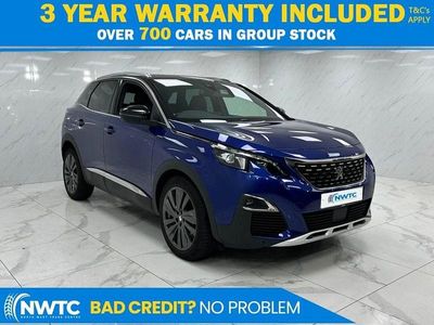 Blue Used 2019 Peugeot 3008 Premium SUV | £15,000 (Fair price)