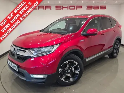 Used Honda CR-V Hybrid 184 HP (135 kW) 2020 Red SUV