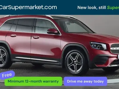 Begagnad Mercedes GLB220 AMG line 190 HK (139 kW) 2022 Röd SUV