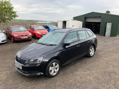 Begagnad Skoda Fabia SE 2017 Svart Kombi