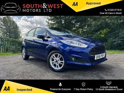 Blue Used 2016 Ford Fiesta Zetec Hatchback | £4,975 (Fair price)
