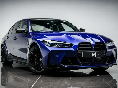 Used BMW M3 Competition Edition 502 HP (369 kW) 2022 Blue Sedan