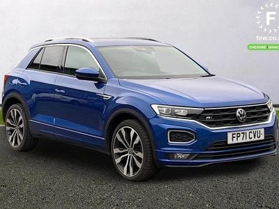 Used VW T-Roc R-line 2021 Blue SUV