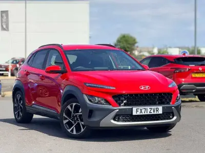 Used Hyundai Kona Premium 120 HP (88 kW) 2021 Red SUV